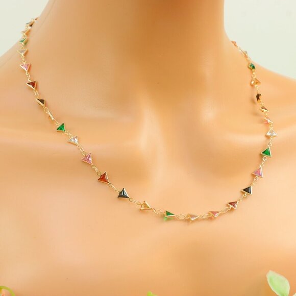 "New Beautiful Design Necklace Chain for Women/Girls, Gift, N794 - Picture 3 of 10